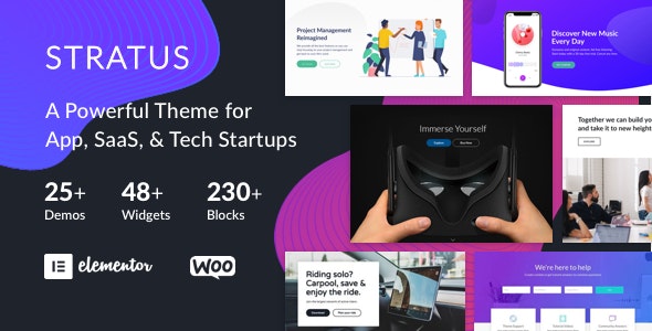 Stratus v4.1.3 - App, SaaS & Software Startup Tech Theme - Nulled.Cx