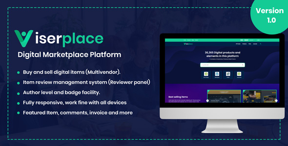 ViserPlace v1.1 – Digital Marketplace Platform – nulled script