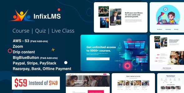 Infix LMS Nulled Learning Management System Free Download