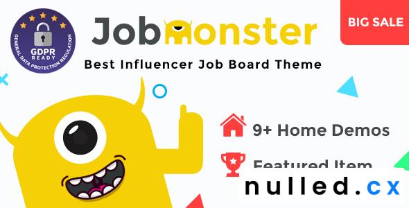 Jobmonster v4.6.0.6 – Job Board WordPress Theme