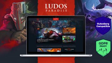 Ludos Paradise v2.0.3 Gaming Blog Clan WordPress Theme