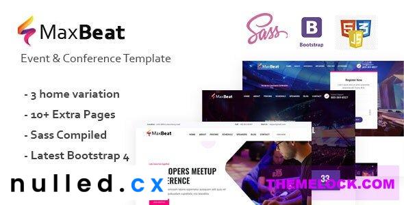 Maxbeat v1.0 – Event & Conference HTML5 Template