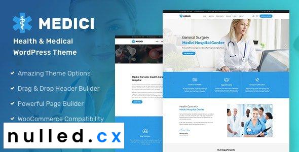 Medici v2.0.1 – Health & Medical WordPress Theme