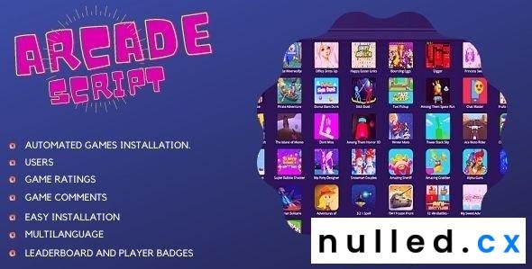Mobile Responsive Arcade Site Script v2.4.3