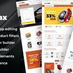 Mobimax Theme Nulled Auto Parts WordPress Theme + WooCommerce Shop Free Download