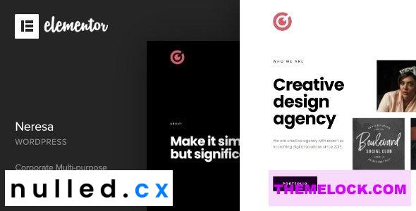 Neresa v1.0 – Elementor WordPress Theme