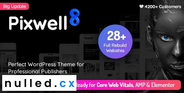 Pixwell v8.2 – Modern Magazine
