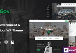 TheGov Nulled Municipal and Government WordPress Theme Free Download