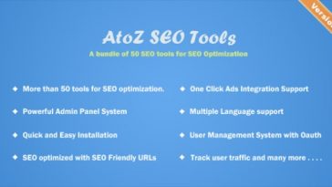 atoz seo tools v3 0 search engine optimization tools nulled 616f1b7584118
