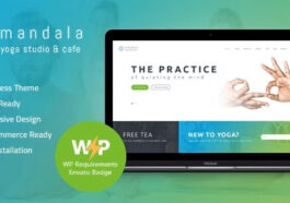 free download Mandala Yoga Studio and Wellness Center WordPress Theme nulled