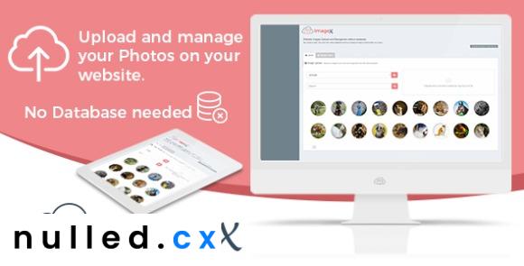 ImageX v1.3 – Website Images and Photos Upload & Management without Database PHP Script