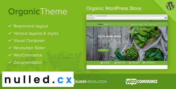 Organic | Farm & Food WordPress Theme
