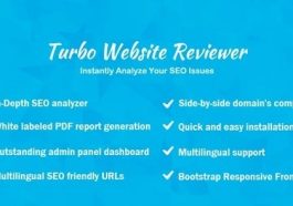 Turbo Website Reviewer Nulled In-depth SEO Analysis Tool Free Download