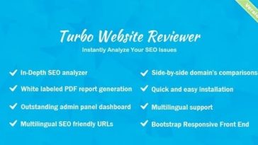 Turbo Website Reviewer Nulled In-depth SEO Analysis Tool Free Download