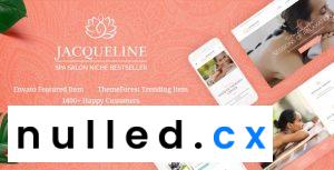 Jacqueline Nulled Spa Massage Salon Beauty WordPress Theme