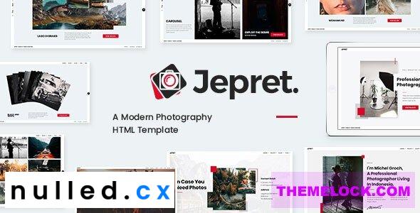 Jepret v1.0 – Modern Photography HTML Template