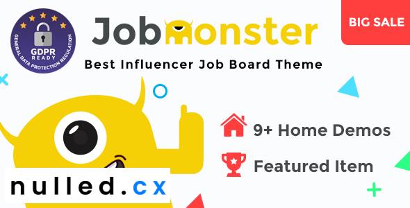 Jobmonster v4.6.7.7 – Job Board WordPress Theme