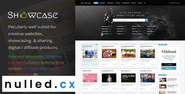 Showcase Theme Nulled - Responsive WordPress Grid / Masonry Blog Theme Free Download