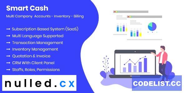 Smart Cash v3.3.1 – Multi Company Accounts Billing & Inventory(SaaS)