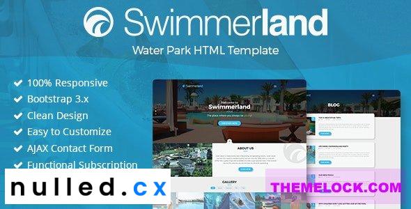 Swimmerland v1.0 – Water Park HTML Template