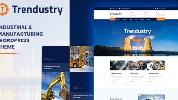 Trendustry Nulled Industrial & Manufacturing WordPress Theme Free Download