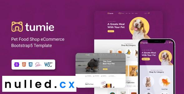 Tuime v1.0 – Animal Food Website Template