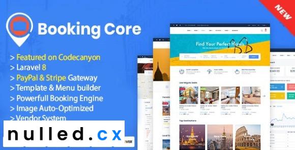 Booking Core v2.2.0 – Ultimate Booking System Nulled Script
