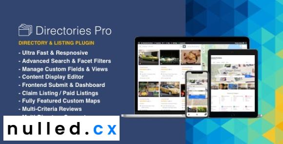 Directories Pro Nulled – Directory Plugin for WordPress + Addons Free Download