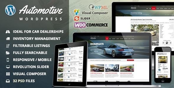 Automotive WordPress Theme Nulled Free Download