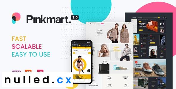 Pinkmart v3.2.2 – AJAX theme for WooCommerce