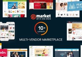 eMarket Theme Nulled Multi Vendor MarketPlace WordPress Theme Free Download