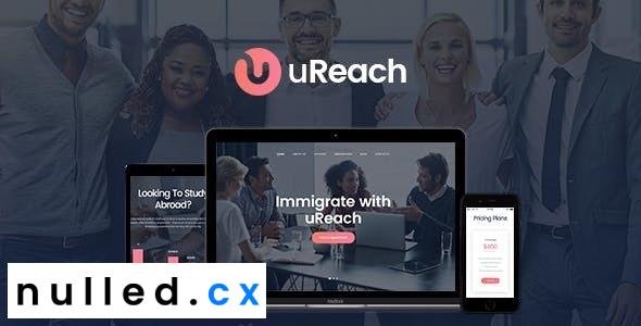 uReach v1.1.4 Immigration Relocation Law Consulting WordPress Theme