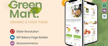 GreenMart Theme Nulled - Organic & Food WooCommerce WordPress Theme Free Download