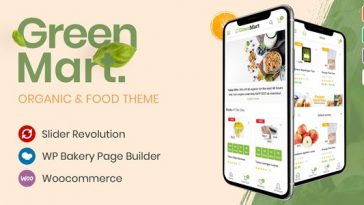 GreenMart Theme Nulled - Organic & Food WooCommerce WordPress Theme Free Download