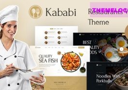Kababi Nulled Restaurant WordPress Theme Free Download