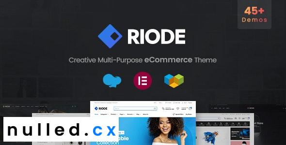 Riode v1.4.3 – Multi-Purpose WooCommerce Theme