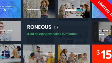 Roneous Nulled Creative Multi-Purpose WordPress Theme Free Download