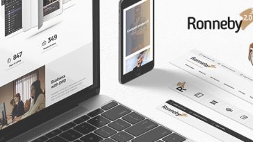Ronneby Theme Nulled High Performance WordPress Theme Free Download