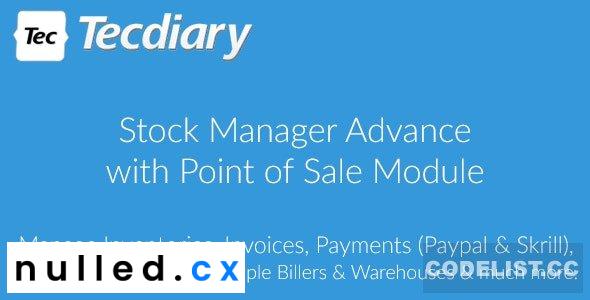 Stock Manager Advance with Point of Sale Module Nulled Free Download