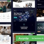 Avante Theme Nulled - Business Consulting WordPress Free Download