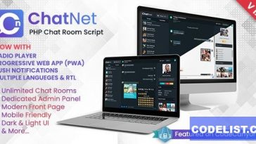 ChatNet Nulled - PHP Chat Room & Private Chat Script Free Download
