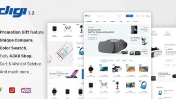Free Download Digi - Electronics Store WooCommerce Theme Nulled