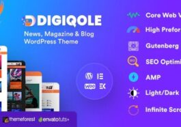 Digiqole WordPress Theme Nulled Free Download