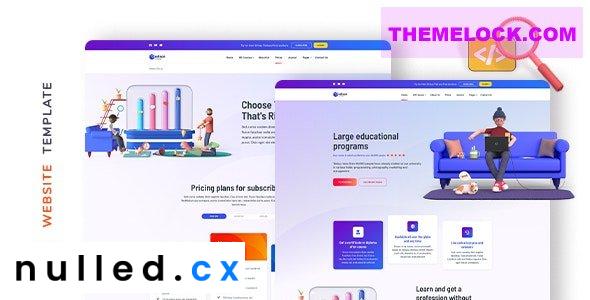 Edison v1.0 – Online Education Website Template