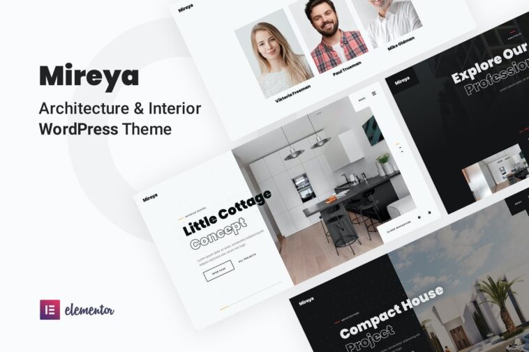 Free Download Mireya - Architecture & Interior Design WordPress Nulled