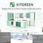 KitGreen Theme Nulled - Modern Kitchen & Interior Design Wordpress Theme Free Download