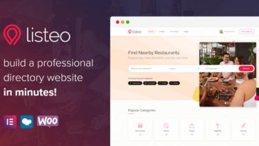 Listeo Nulled Directory & Listings With Booking Free Download