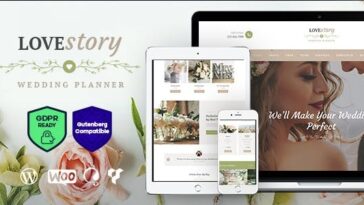 Love Story A Beautiful Wedding and Event Planner WordPress Theme Nulled Download