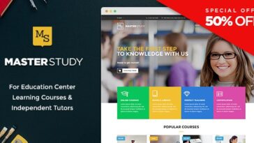 Masterstudy Theme Nulled Education WordPress Theme Free Download