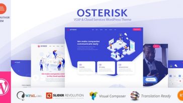 Osterisk Theme Nulled - VOIP & Cloud Services WordPress Theme Free Download